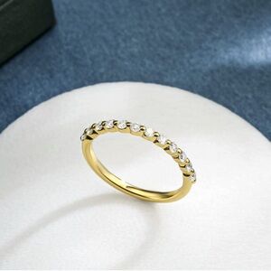 18k Diamond Half Eternity Ring